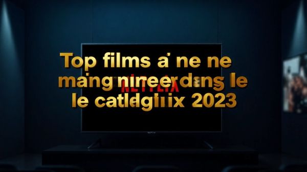 Top films à ne pas manquer dans le catalogue Netflix 2023